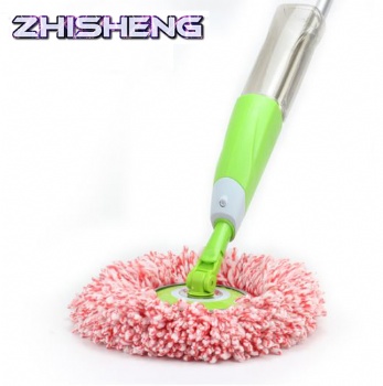 Round Microfiber Spray Mop