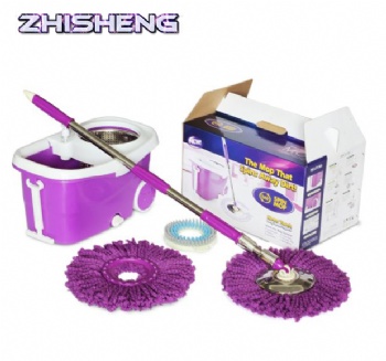 Spin Mop With Big Wheels