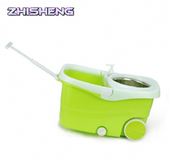 Walkable Spin Mop With Wheels