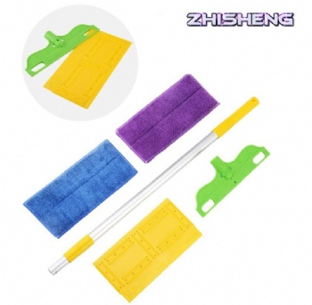  Long Handle Floor Microfiber Broom Mop	