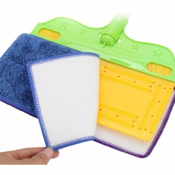  Long Handle Floor Microfiber Broom Mop	