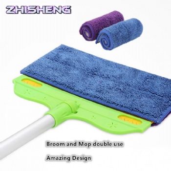  Long Handle Floor Microfiber Broom Mop	