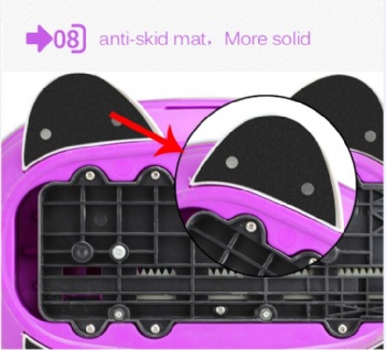  Foot Pedal Spin Mop Plastic basket	